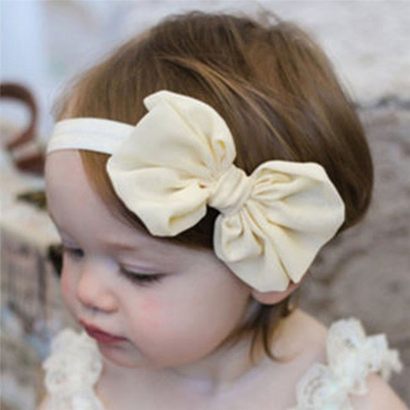 Baby Headband For Girl Kids Toddler Baby Elastic Flower - Combo 5 Units