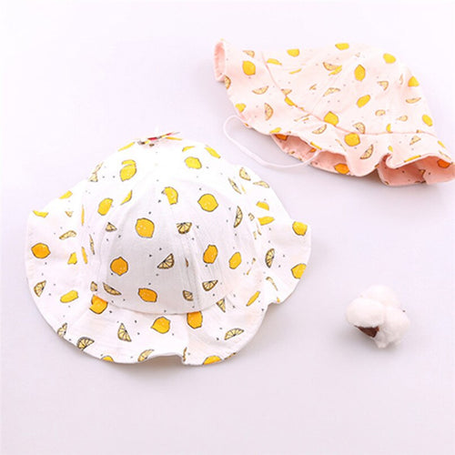 Baby Caps Fruit Printed Girl Boys Cap - Combo 5 Units