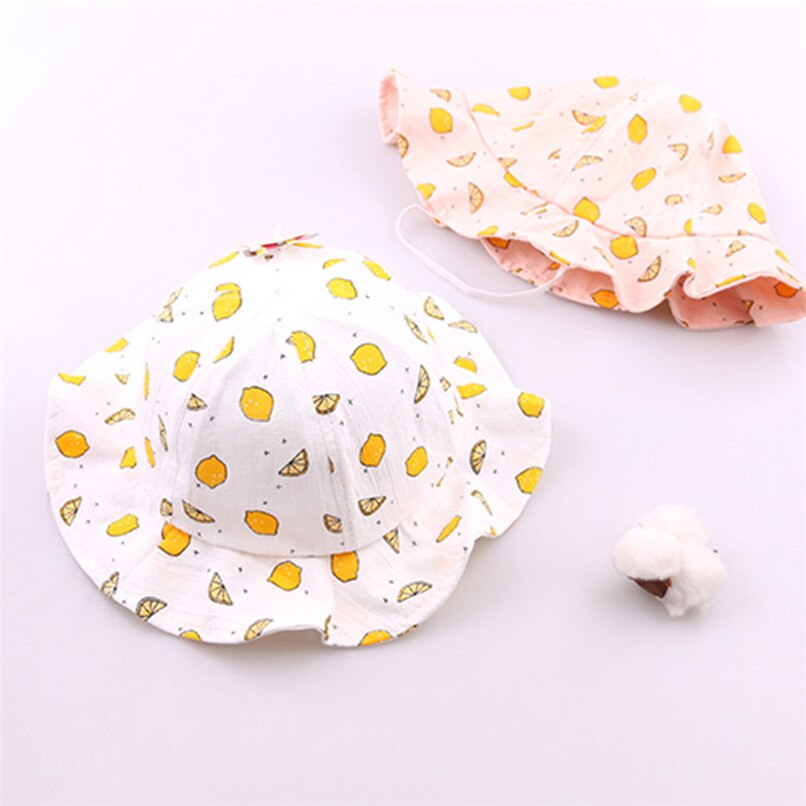 Baby Caps Fruit Printed Girl Boys Cap - Combo 5 Units