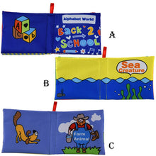 Load image into Gallery viewer, Soft Ch Book Baby Intelligence Development Learn Picture Je19 - Combo 5 Units