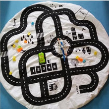 Load image into Gallery viewer, 2 In 1 Foldable Baby Play Mat Toys Storage Bag