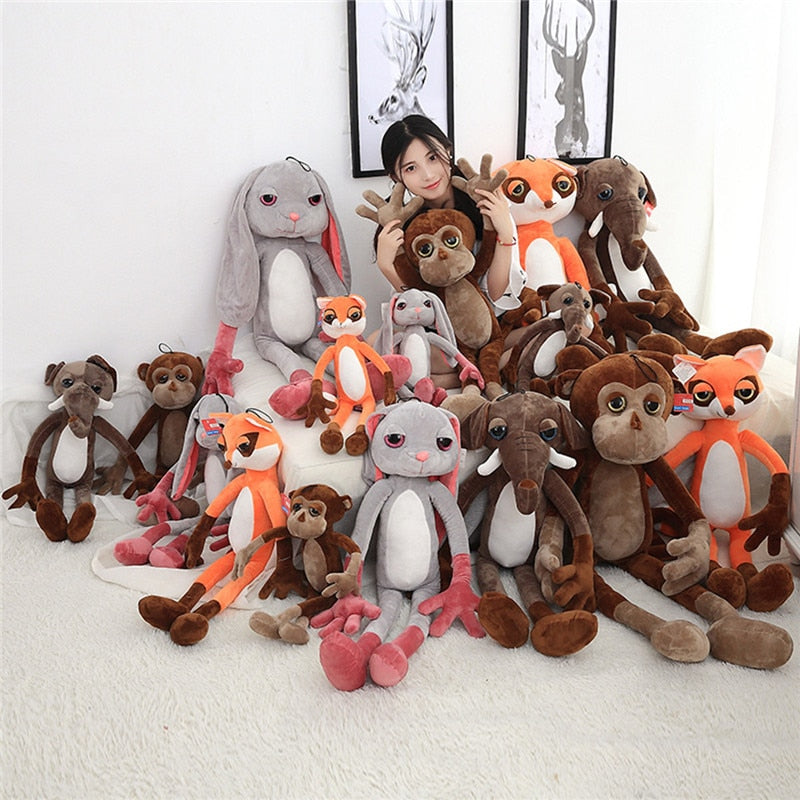1Pc 60 80Cm Classic New Fierce Jungle Brothers Plush