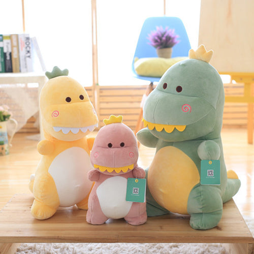 3 Kinds Dinosaur Plush Toy 30 Cm Cute Dolls For Children Toy