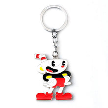 Load image into Gallery viewer, Game Cuphead Alloy Choker Necklace Mug Figure Toys Keychain -Combo 4 Pcs