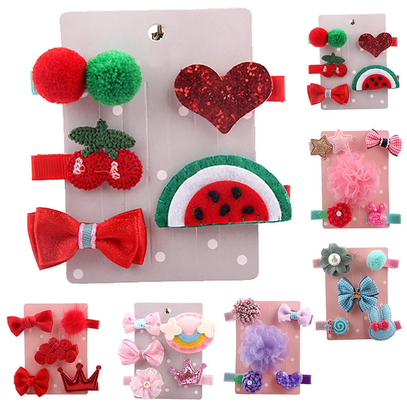 Girls Headwear Infant Kids - Combo 5 Units