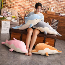 Load image into Gallery viewer, 1Pc 90Cm Dolphin Soft Pillow Doll