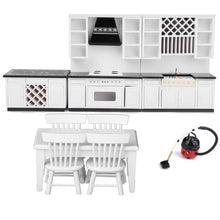 Load image into Gallery viewer, 1.12 Dollhouse Kitchen Furniture Cabinet Vacuum Cleaner Table