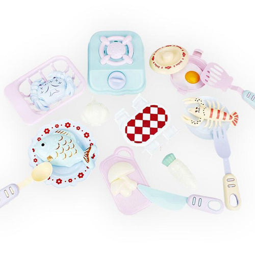 Cutting Seafood Pretend Play Kitchen Toys