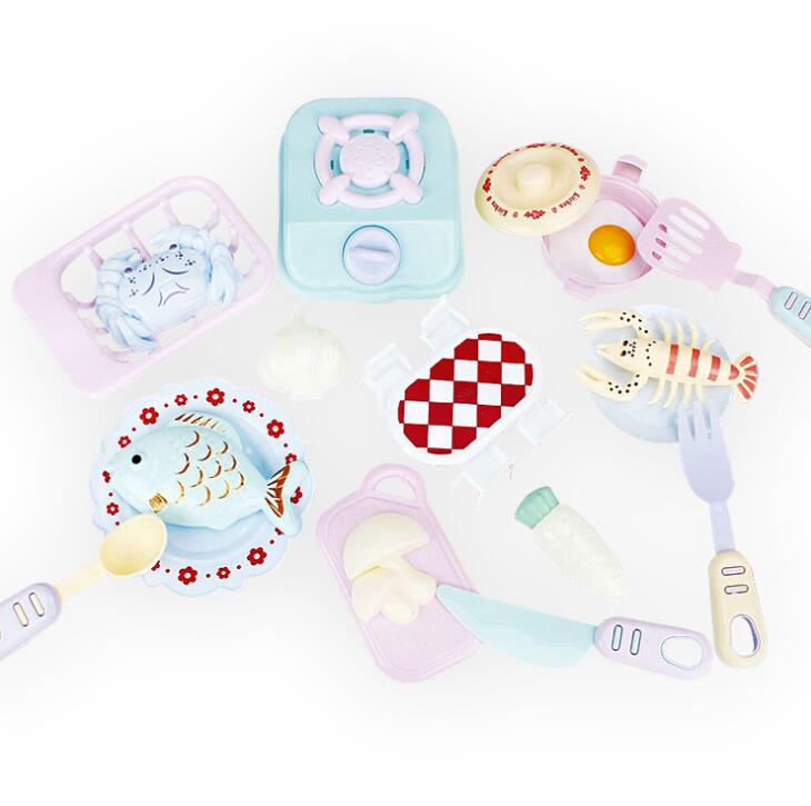 Cutting Seafood Pretend Play Kitchen Toys