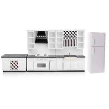 Load image into Gallery viewer, 1.12 Scale Dollhouse Furniture Kitchen Cabinet Fridge Model