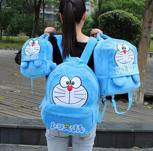 Load image into Gallery viewer, 1Pcs 10 25Cm Little Cartoon Doraemon Tinker Bell Plush Backpacks School