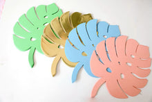 Load image into Gallery viewer, Diy Artificial Flowers Leaves Paper Flower Palm Monstera Leaf Tropical - Combo 5 Units