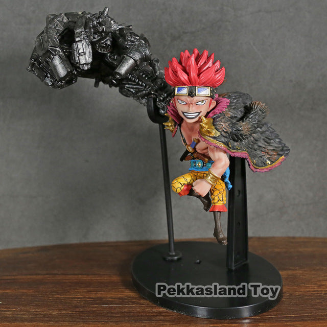 Anime One Piece Eustass Kid Fighting Ver. Sd Statue Pvc Figure Collectible Model Toy