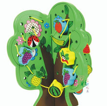 Load image into Gallery viewer, Green Wooden Fruit Tree Toy