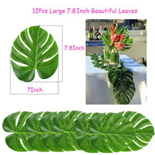 Load image into Gallery viewer, 16 Inch Wild One Kids First Birthday Balloons With Artificial Palm Leaves