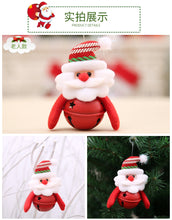 Load image into Gallery viewer, Tree Doll Bells Accessories Decoration Old Man Snowman Bell - Combo 5 Units