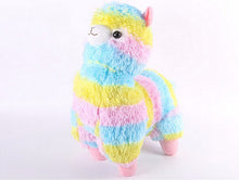 Load image into Gallery viewer, 1Pc 35Cm Rainbow Alpaca Plush Toy Dolls