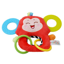 Load image into Gallery viewer, Baby Rattles Hand Bell Toy Owl Fish Monkey Animals Plush - Combo 4 Units