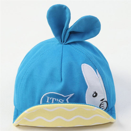 Print Rabbit Ears Hats Spring Summer Autumn Cap Suit - Combo 5 Units