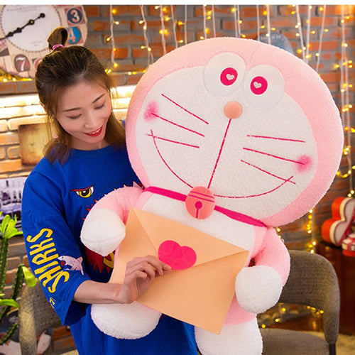 25Cm New Type Doraemon With Envelope Plush&Stuffed