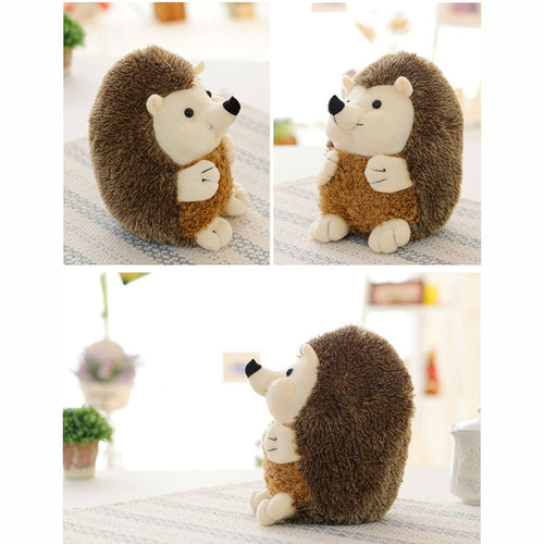 Simulation Hedgehog Plush Animals Doll Toys - Combo 2 Pcs Different Size- 17 Cm/23 Cm