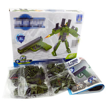 Load image into Gallery viewer, 112Pcs 2 In 1 Diy Building Blocks Toys Gun Desert Eagle Assembly Toy