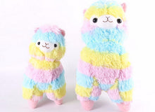 Load image into Gallery viewer, 1Pc 35Cm Rainbow Alpaca Plush Toy Dolls