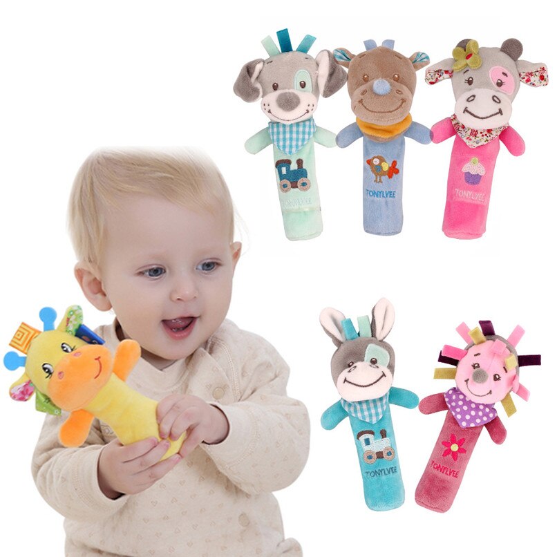 Baby Rattles Baby Bell Toys Baby Infant Hand Wrist Bells - Combo 5 Units