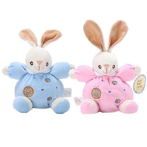 Super Soft Soothing Baby Toy Rabbit Bell Plush - Combo 5 Units