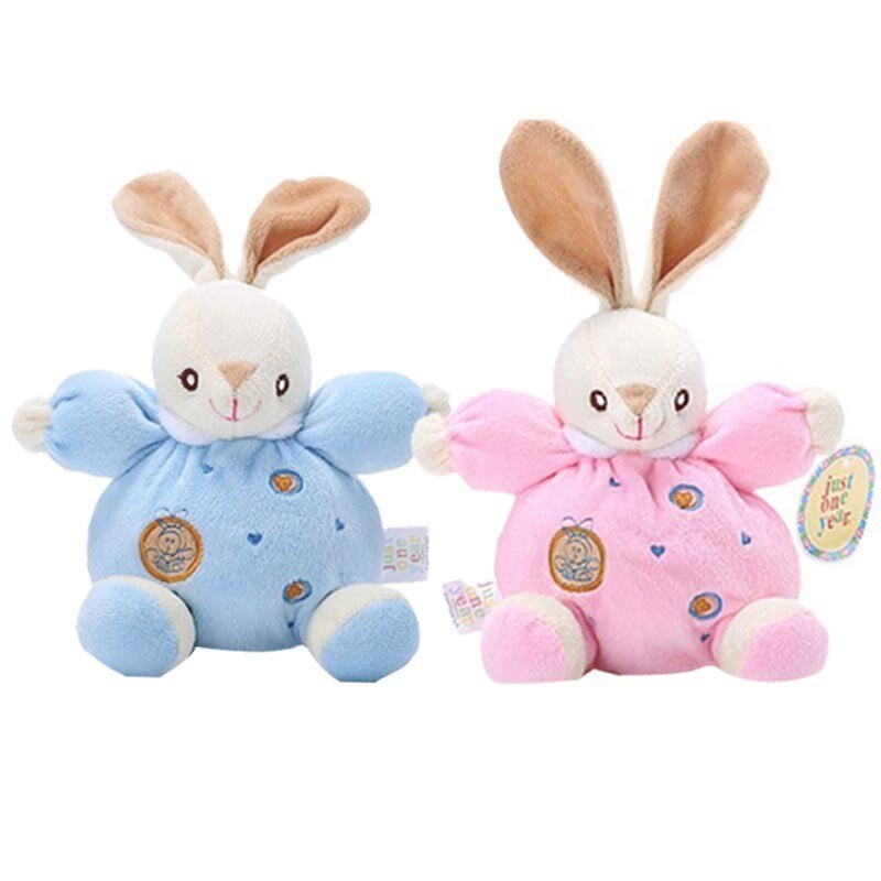 Super Soft Soothing Baby Toy Rabbit Bell Plush - Combo 5 Units