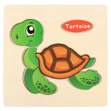 Load image into Gallery viewer, Toys For Baby Colorful Wooden Puzzle Animal Educational - Combo 5 Units
