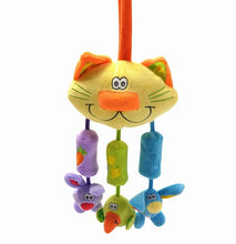 Load image into Gallery viewer, Baby Car Bed Hanging Rattle Toy Cat Wind Chimes Toy - Combo 3 Units