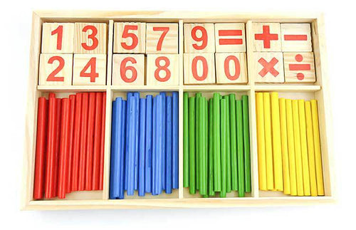 Counting Sticks Education Wooden Toy Building