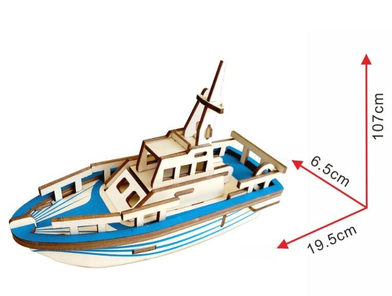 Simulation Lifeboat Toy Model 3D
