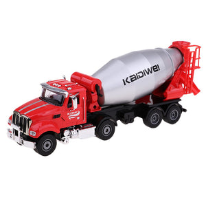 1.50 Mini Concrete Mixer Truck Die-Cast Engineering Car