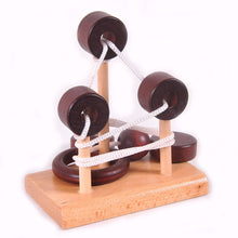 Load image into Gallery viewer, Wooden 3D Puzzle Toy Topology Toy Intelligent Loop Puzzle