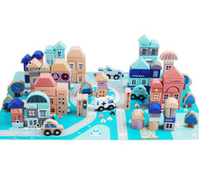 Load image into Gallery viewer, 133 Pcs Geometric Shapes Assembled Building City