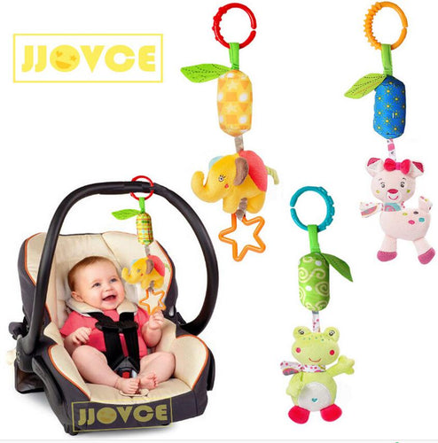 Lovely Animal Baby Rattles Stroller Hanging Toys - Combo 5 Units