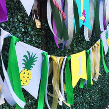 Load image into Gallery viewer, Unicorn Flamingo Party Garland Flag Banner - Combo 5 Units