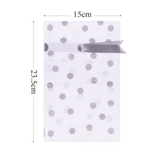 Load image into Gallery viewer, Plastic Drawstring Bag With Ribbon Snack Cookie Candy Bags - Combo 5 Units