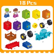 Load image into Gallery viewer, 18Pcs Duploe Big Size Building Blocks Fruits Model 1021 Set