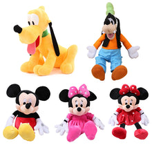 Load image into Gallery viewer, 30Cm 5 Styles Cute Mickey Mouse Minnie Plush Toys Goofy Dog Pluto Dog