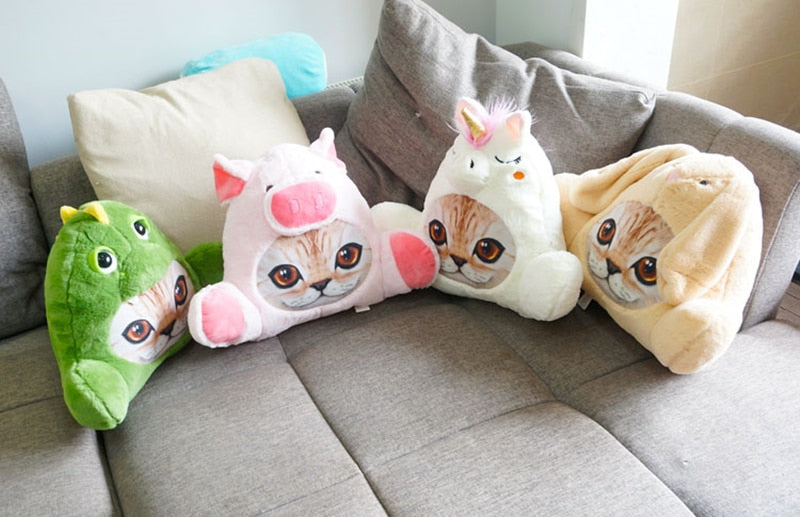 1Pc 40Cm Kawaii Cats Unicorn Dinosaur Pig Stuffed Plush Doll