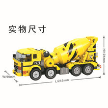 Load image into Gallery viewer, 328Pcs City Construction Team Cement Mixer Building Blocks Sets