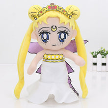 Load image into Gallery viewer, Queen Serenity Sailor Chinbi Moon Venus Jupiter Mercury Uranus Pluto Mars Stuffed Plush Toy N5