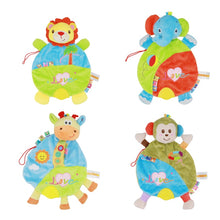 Load image into Gallery viewer, Baby Appease Towel Animal Infant Reassure Development Early Educational Toy - Combo 4 Units