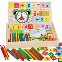 Load image into Gallery viewer, 1 Set Counting Sticks Box Set Montessori Wooden Blocks Number