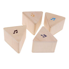 Load image into Gallery viewer, 12Pcs Triangle Wooden Blocks Rattle