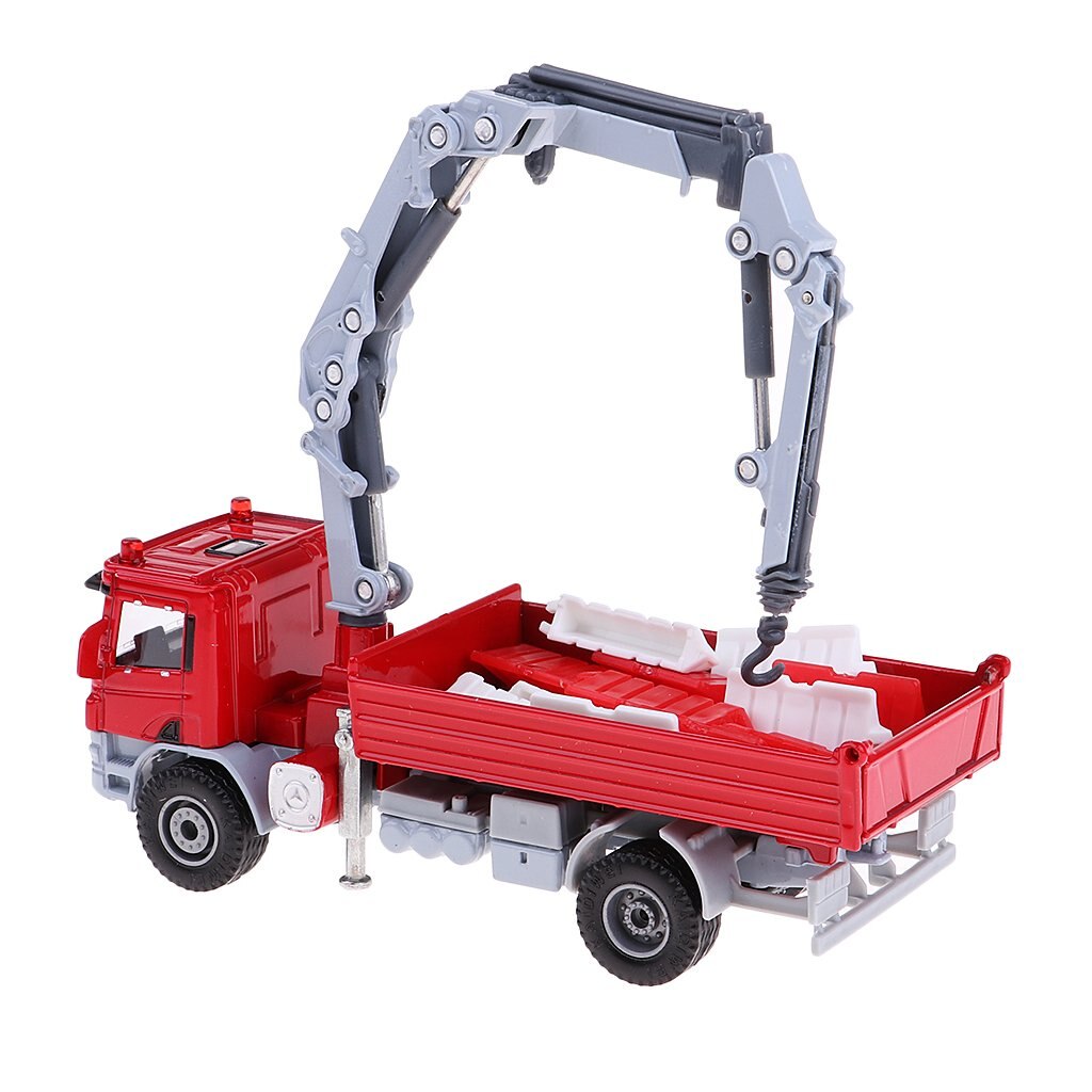 1.50 Crane Truck Diecast Engineering Car Construction Vehicle Model