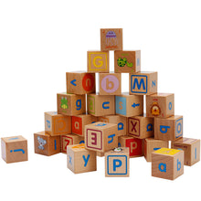 Load image into Gallery viewer, 26Pcs Alphabet Animal Cognition Building Blocks